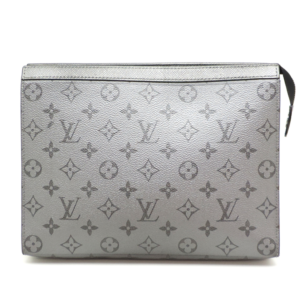 Louis Vuitton Pochette Woyage Men's Clutch Bag M69535 (Discontinued) Monogram...